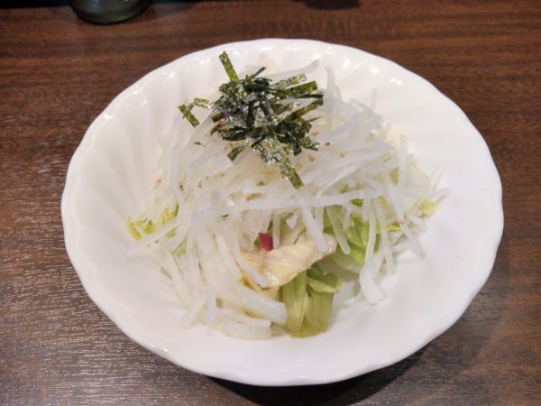 【ランチ・肉】いきなりステーキ 大根サラダ